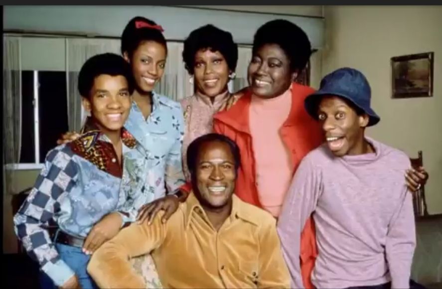 Actor John Amos in Good Times