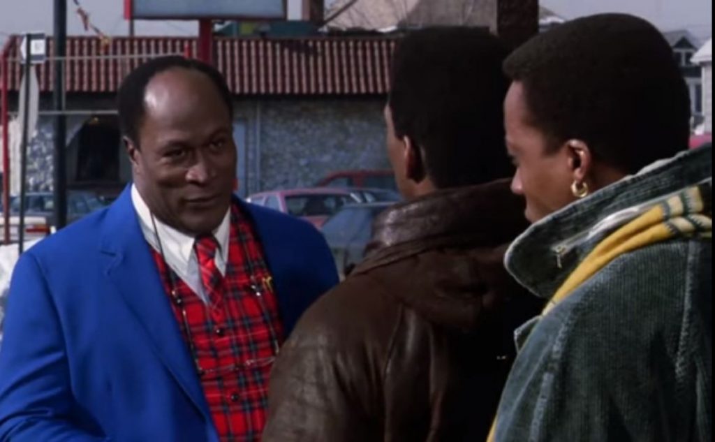 Amos in the Coming to America comedy