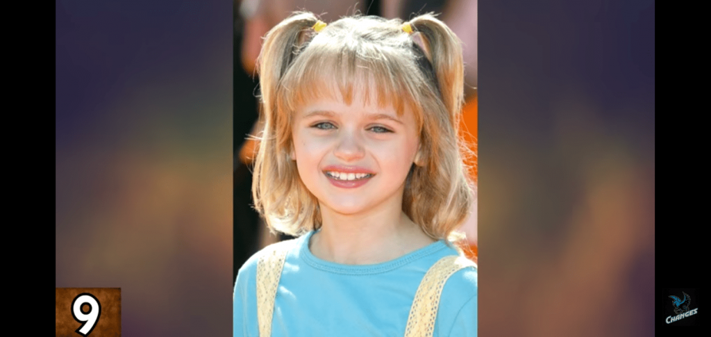 Joey King in her young age.