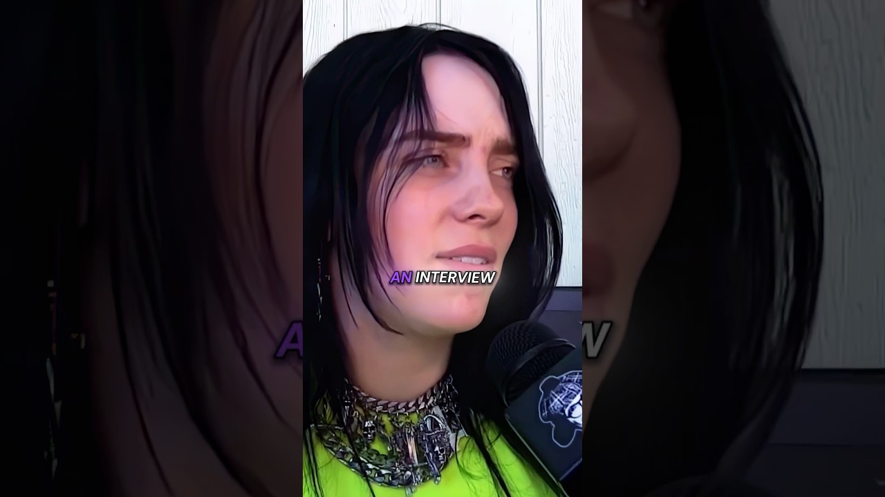 Billie Eilish performing Bad Guy on stage