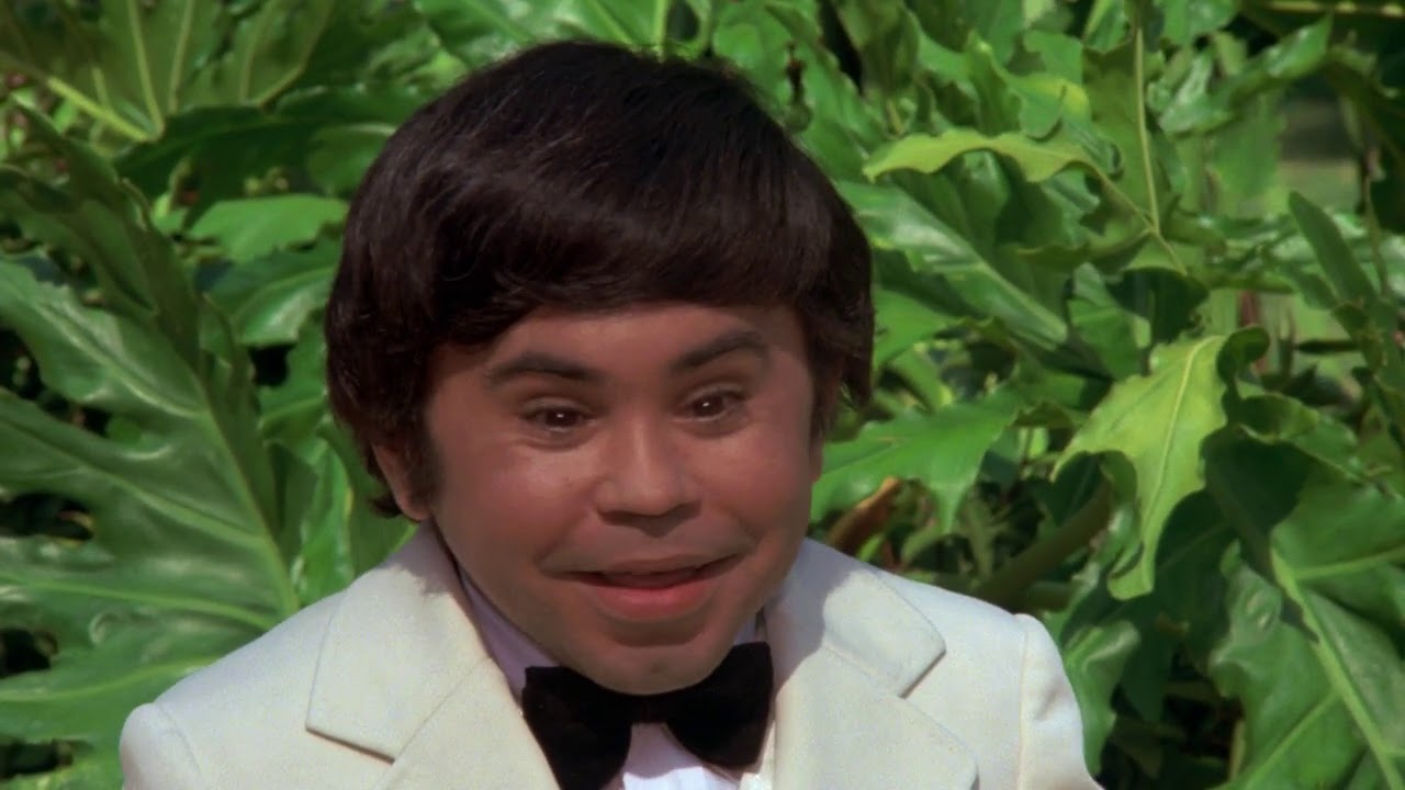 Hervé Villechaize as Tattoo announcing arrivals