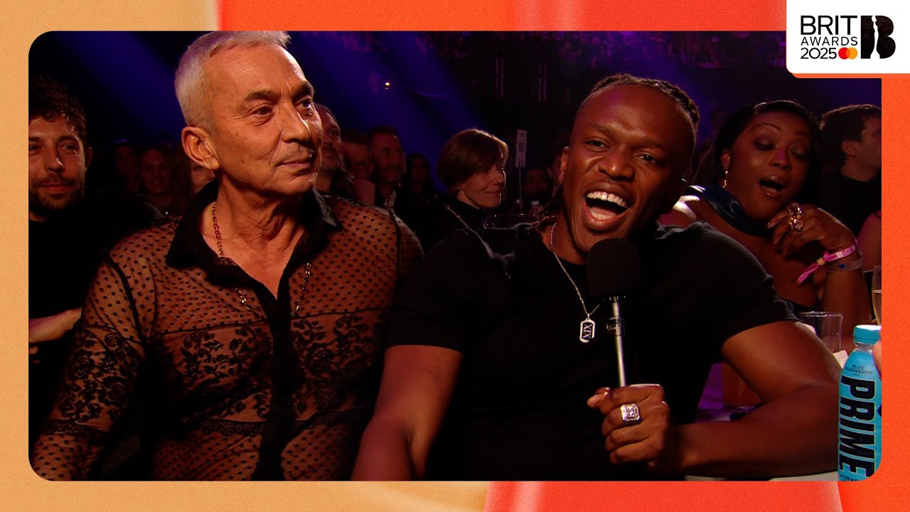 KSI at the BRIT Awards 2025