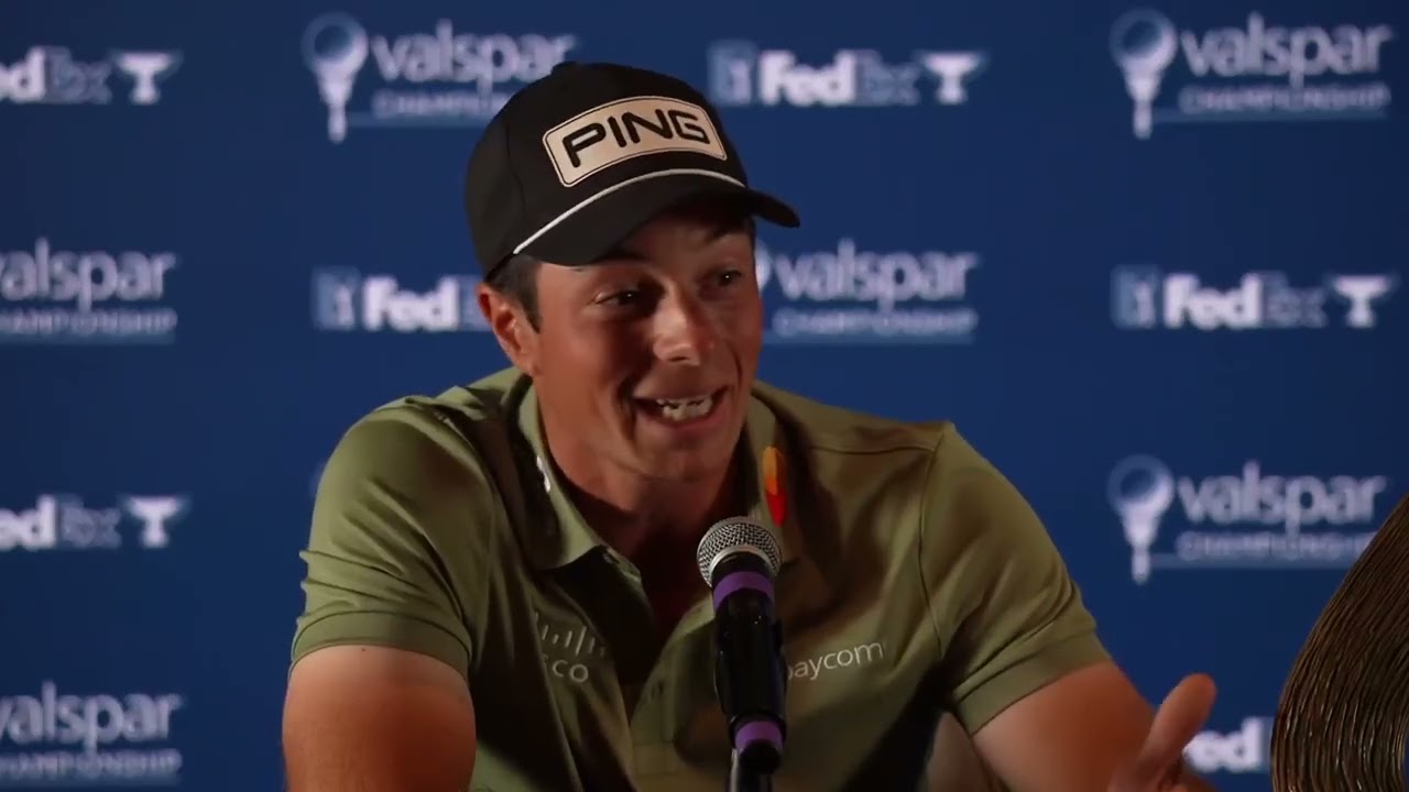 Viktor Hovland Valspar Championship press conference