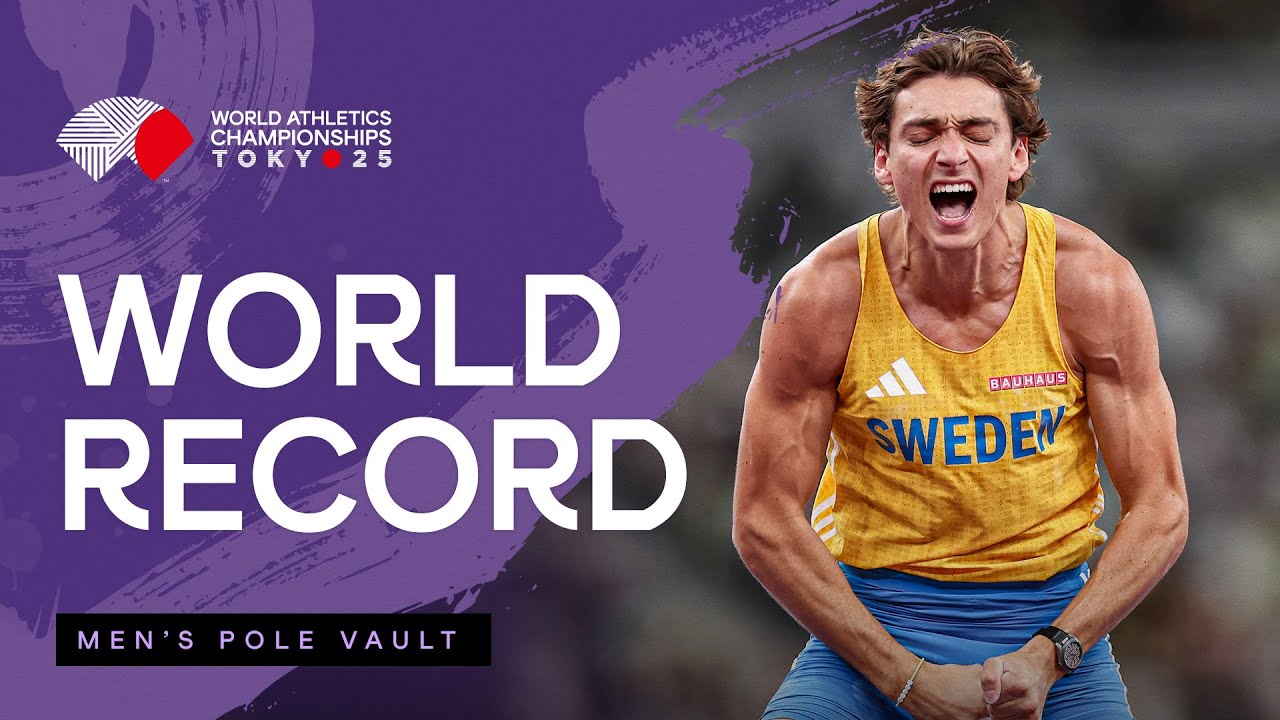 Mondo Duplantis world record 2025