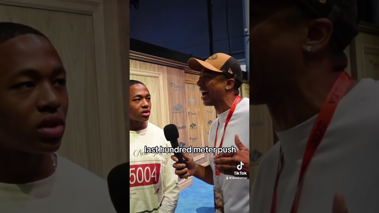 Quincy Wilson 400m race