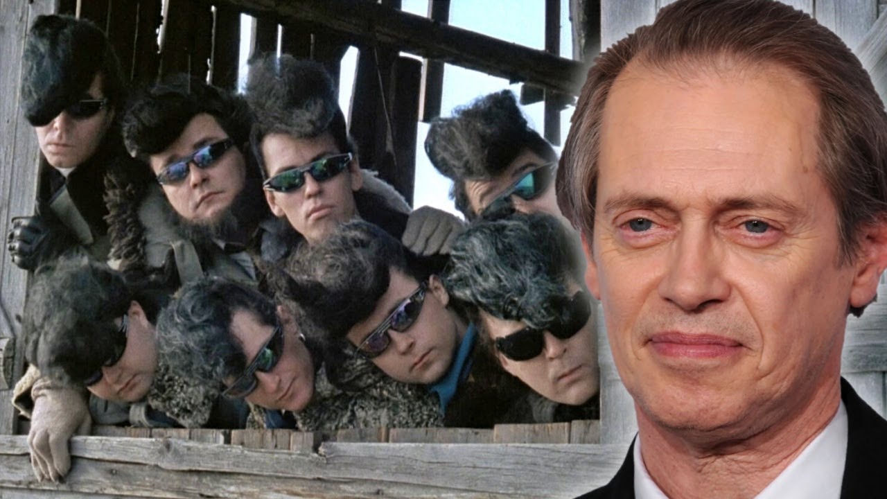Steve Buscemi during a television interview discussing his career