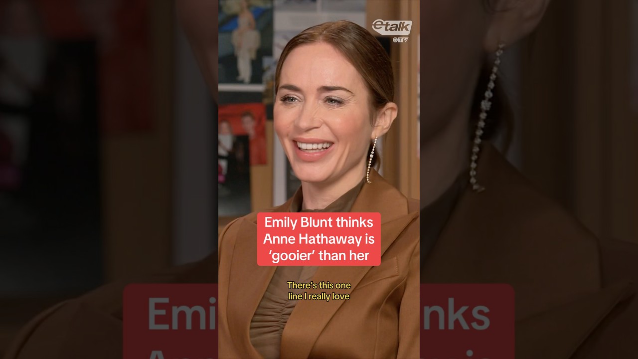 Anne Hathaway and Emily Blunt Devil Wears Prada 2