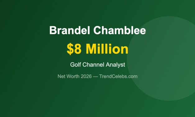 Brandel Chamblee Net Worth 2026: Golf Channel’s Most Outspoken Analyst