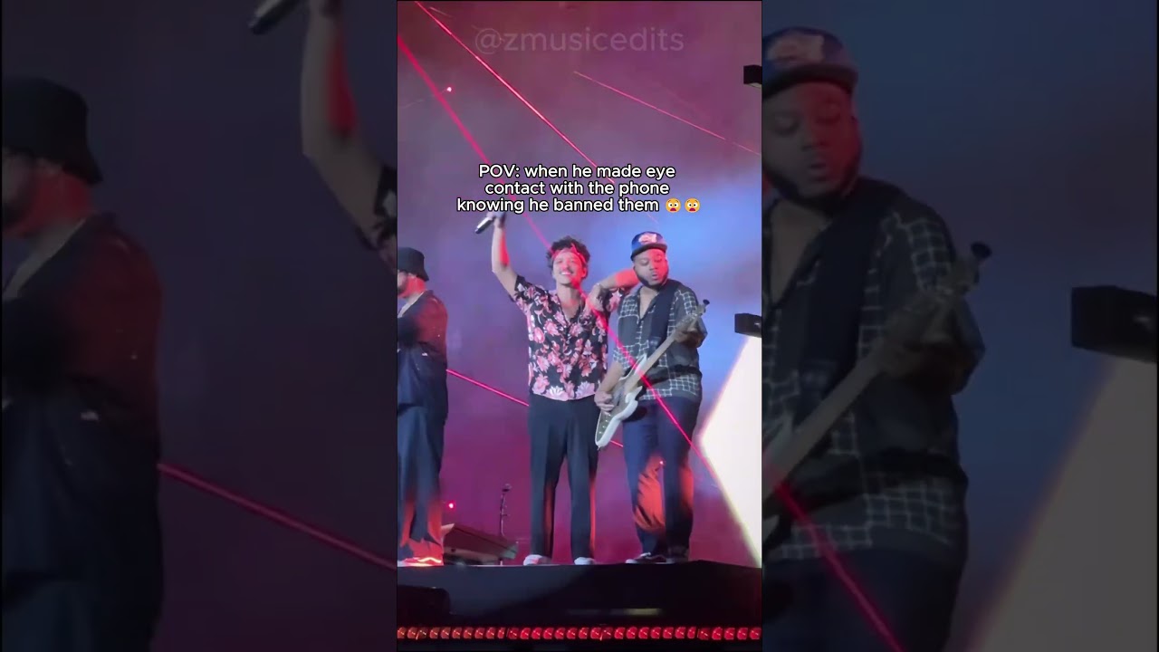 Bruno Mars press interview