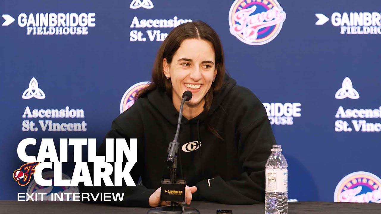Caitlin Clark Indiana Fever exit interview 2025