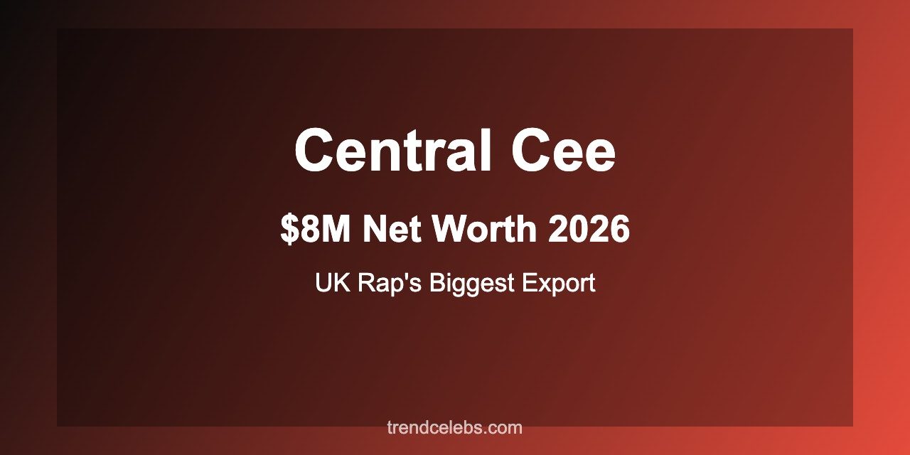 Central Cee Net Worth 2026: How the UK Rapper Built an $8M Empire