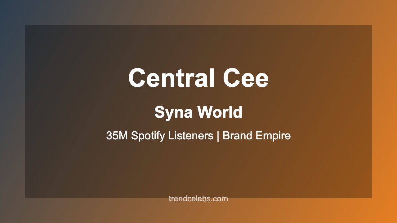 Central Cee's Syna World streetwear brand growing into a major UK fashion label