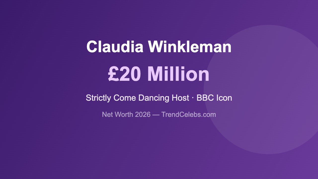 Claudia Winkleman net worth 2026