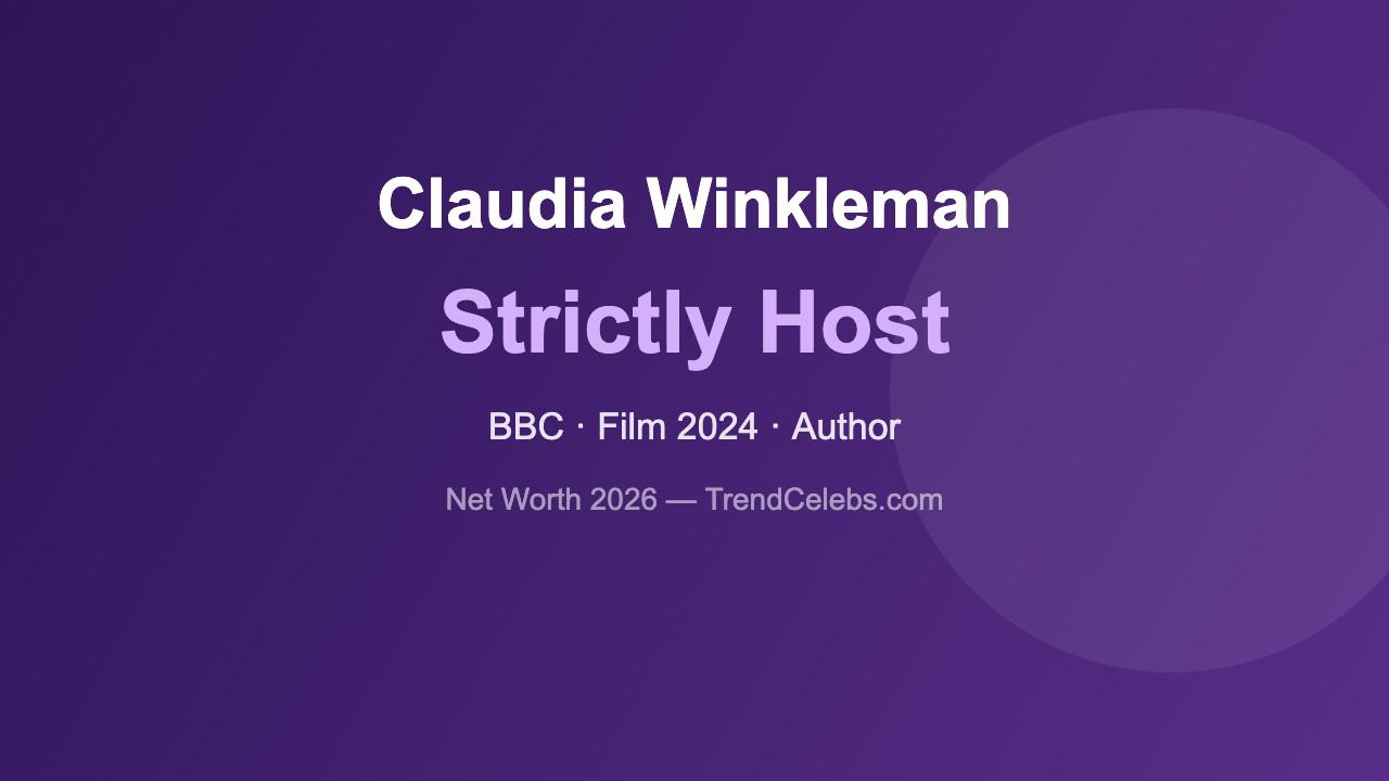 Claudia Winkleman career