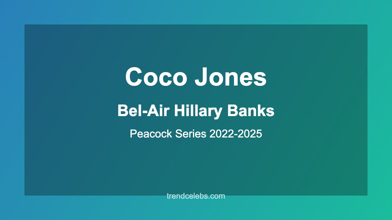 Coco Jones as Hilary Banks in Peacock's Bel-Air reboot