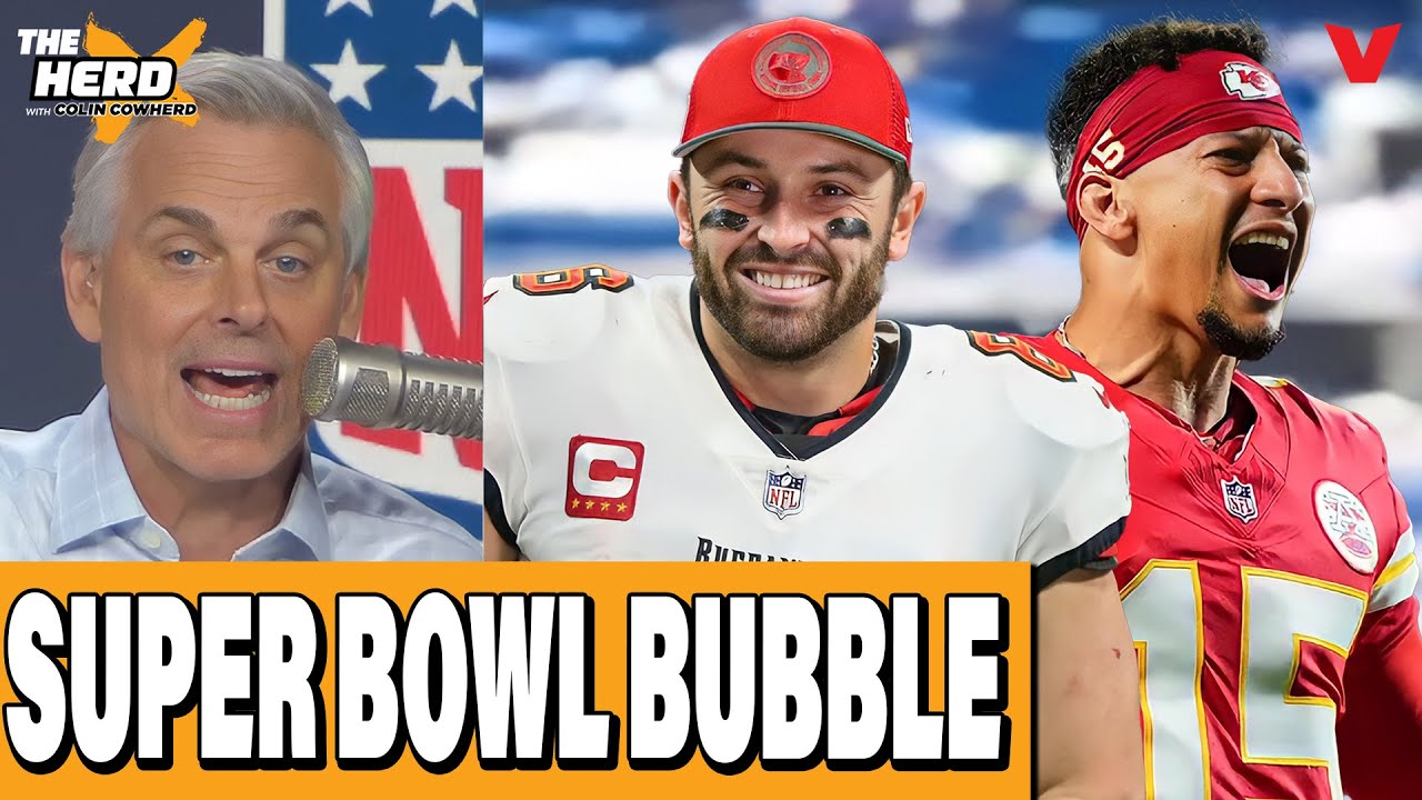 Colin Cowherd making Super Bowl predictions on Fox Sports