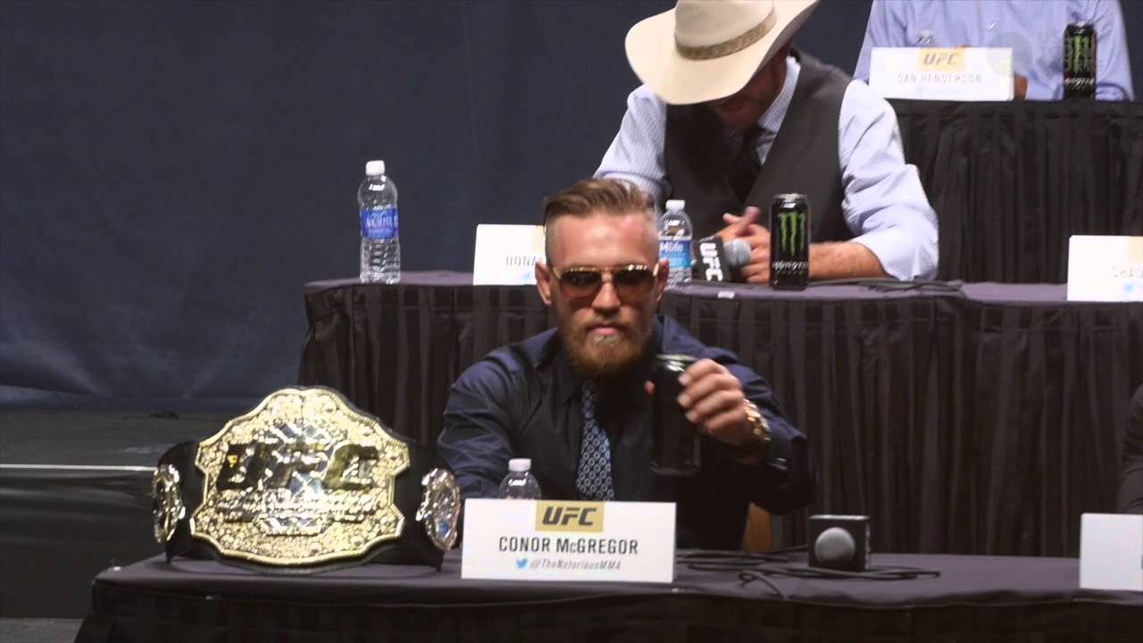 McGregor discussing fighting philosophy
