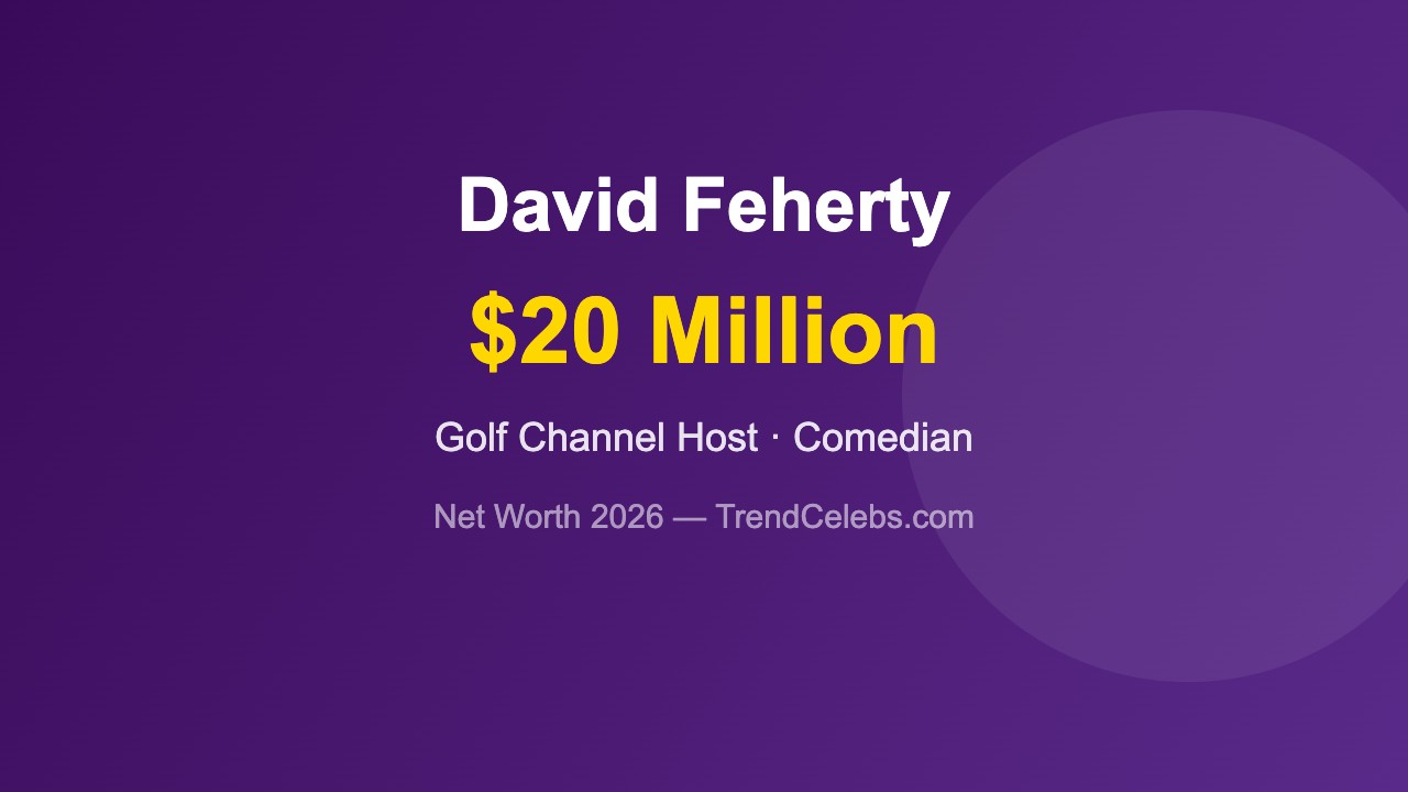 David Feherty net worth 2026 Golf Channel commentator