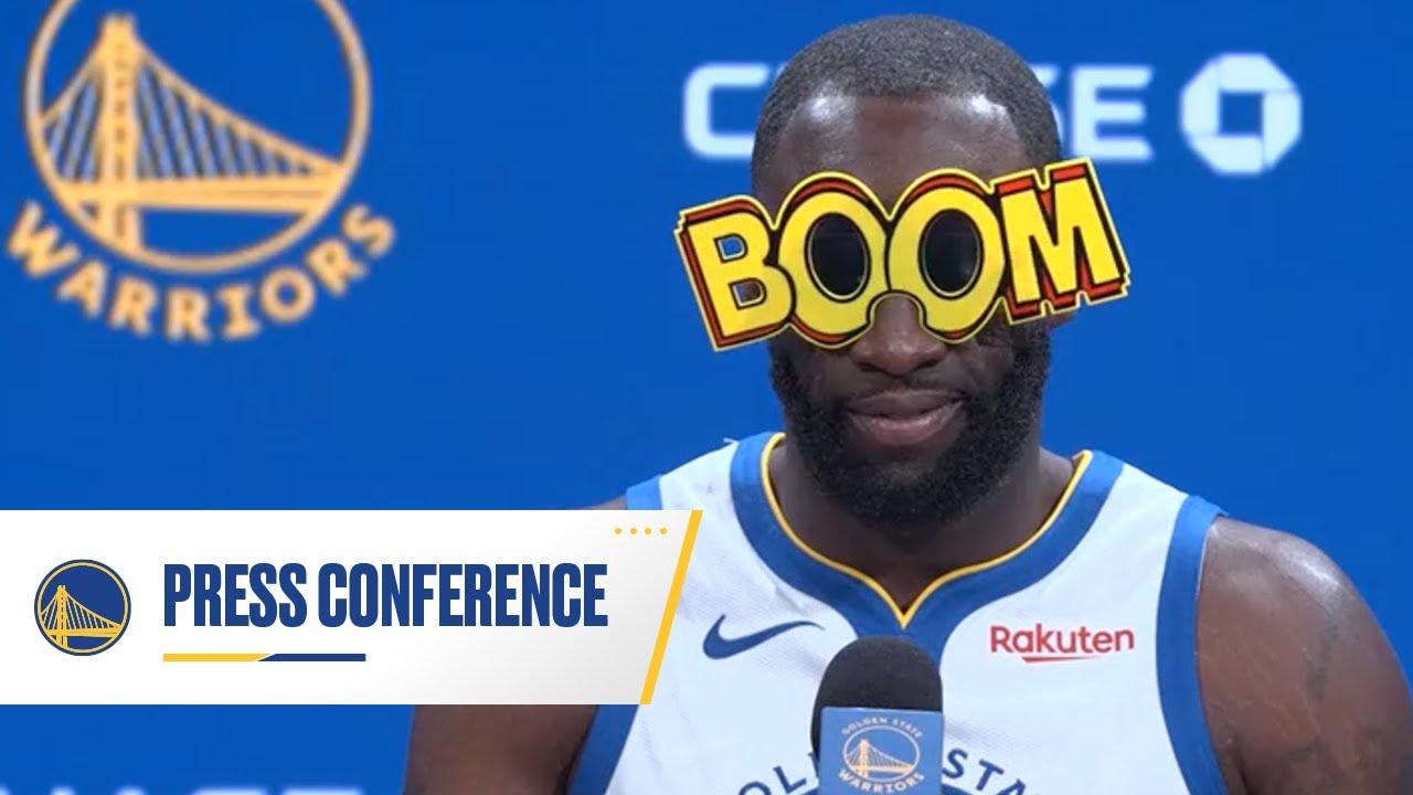 Draymond Green Warriors media day 2025