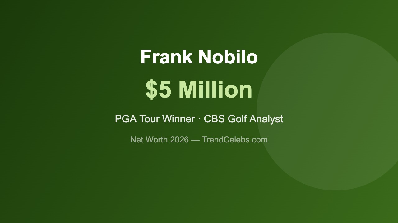 Frank Nobilo net worth 2026