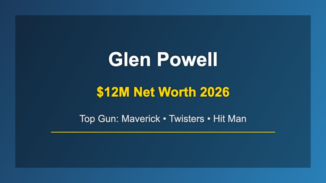 Glen Powell Net Worth 2026: From Top Gun: Maverick to Twisters, Hit Man
