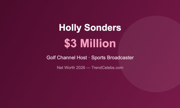 Holly Sonders Net Worth 2026: The Golf Channel Host Who Became a Digital Creator