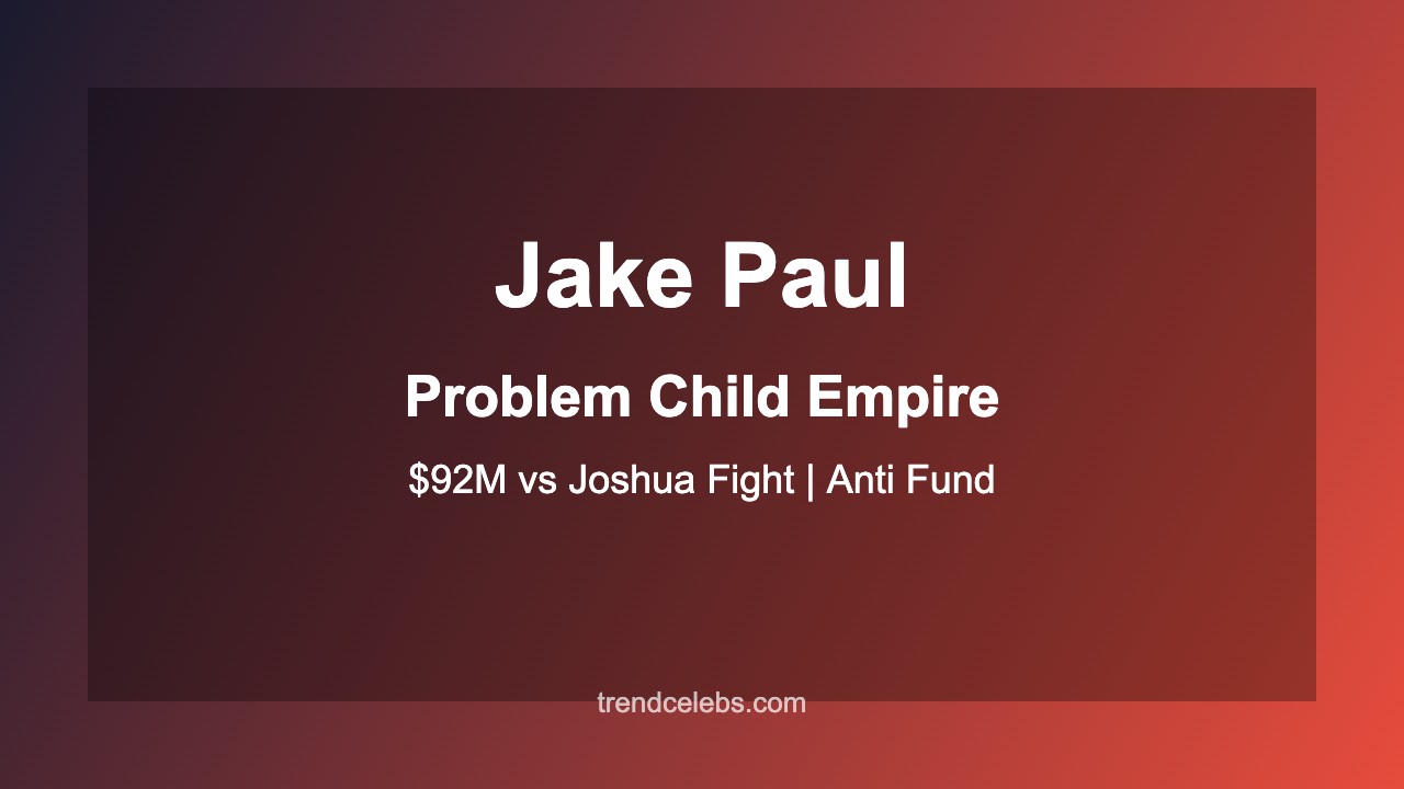 Jake Paul's boxing empire - professional record and biggest fights