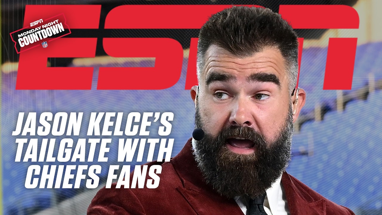 Jason Kelce ESPN Monday Night Countdown