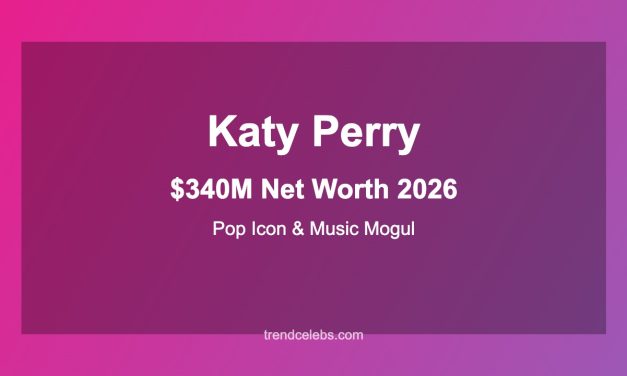Katy Perry Net Worth 2026: How the Pop Icon Built a $340M Empire