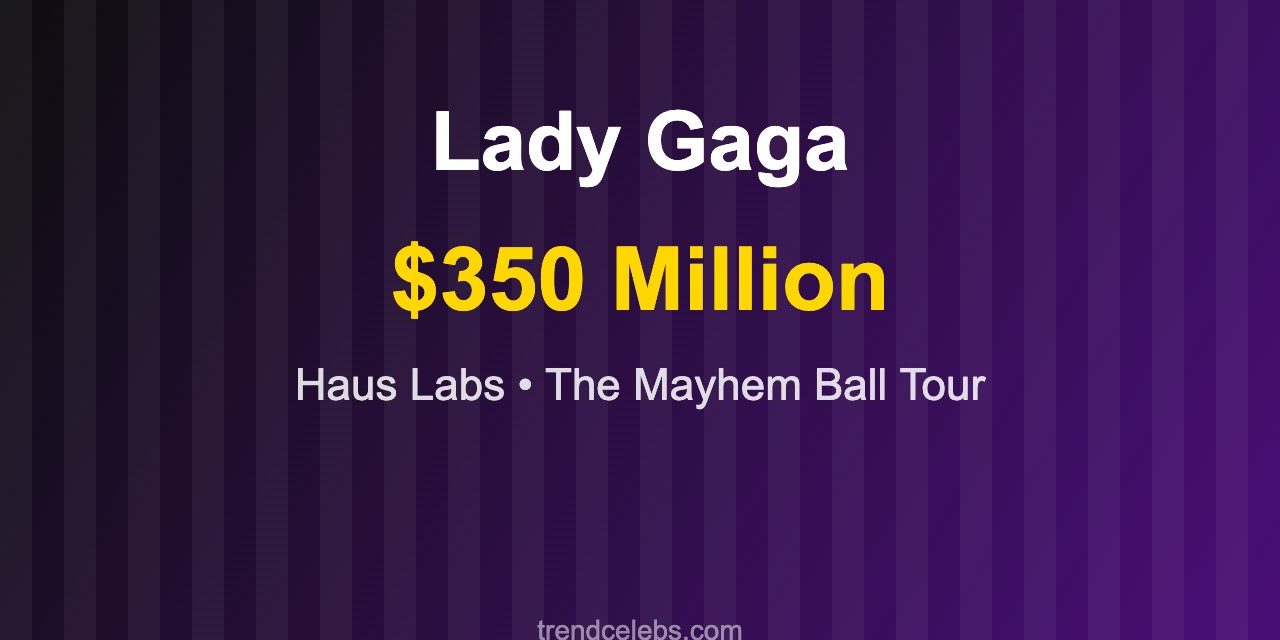 Lady Gaga Net Worth 2026: How the Pop Icon Built a $350M Fortune