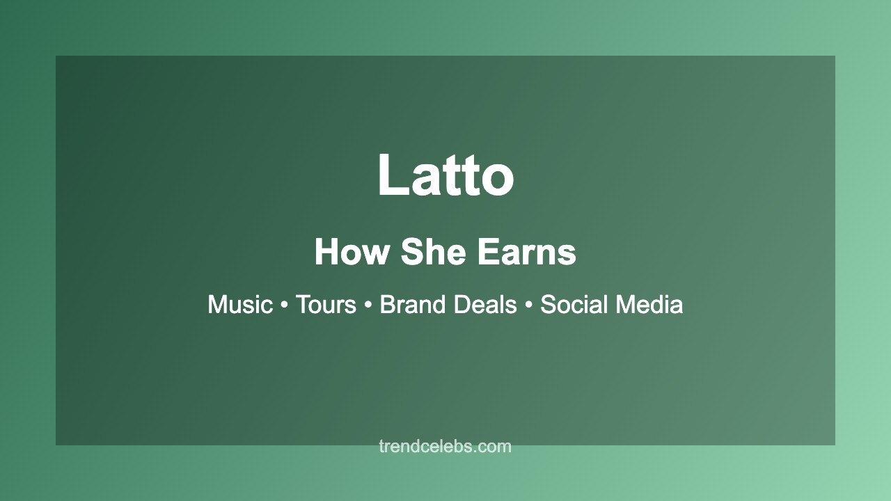 Latto income sources and wealth breakdown 2026