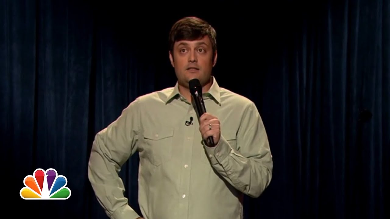 Nate Bargatze performing on Late Night with Jimmy Fallon