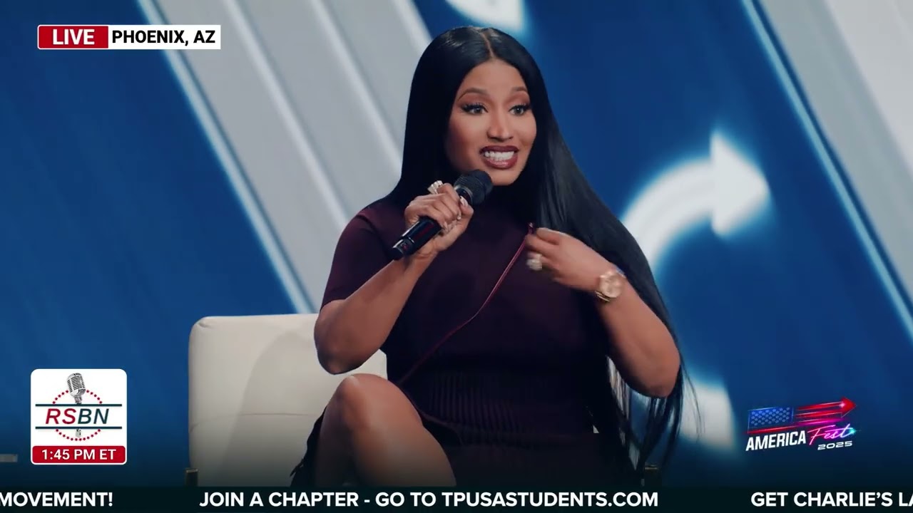 Nicki Minaj at public appearance 2025