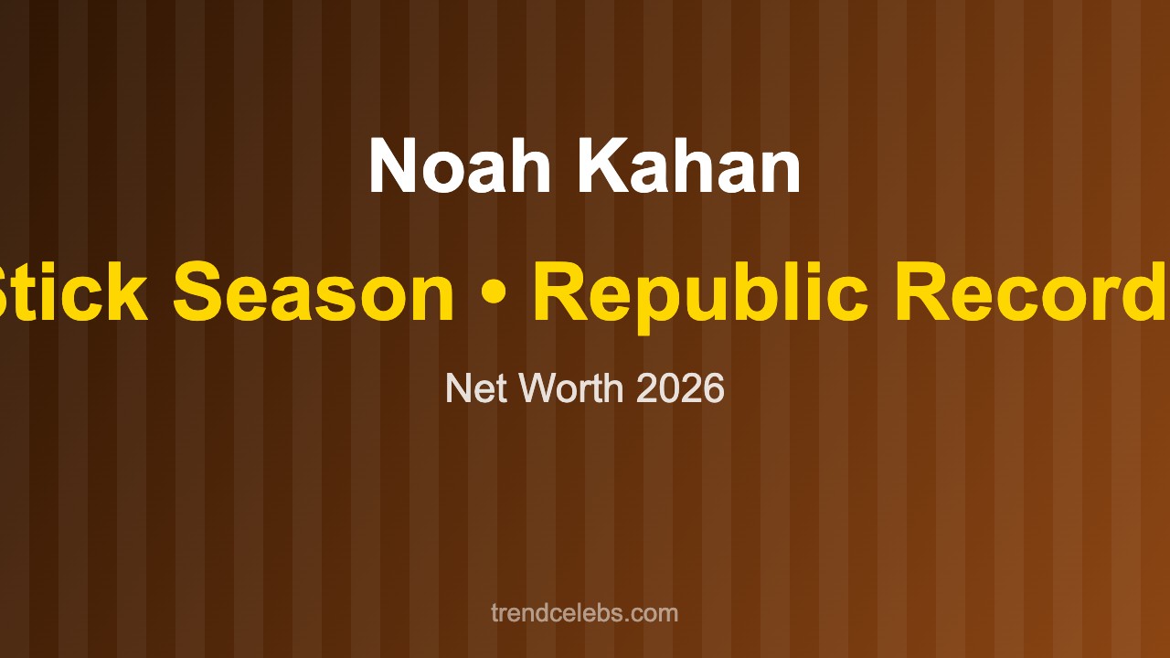 Noah Kahan Stick Season album and career
