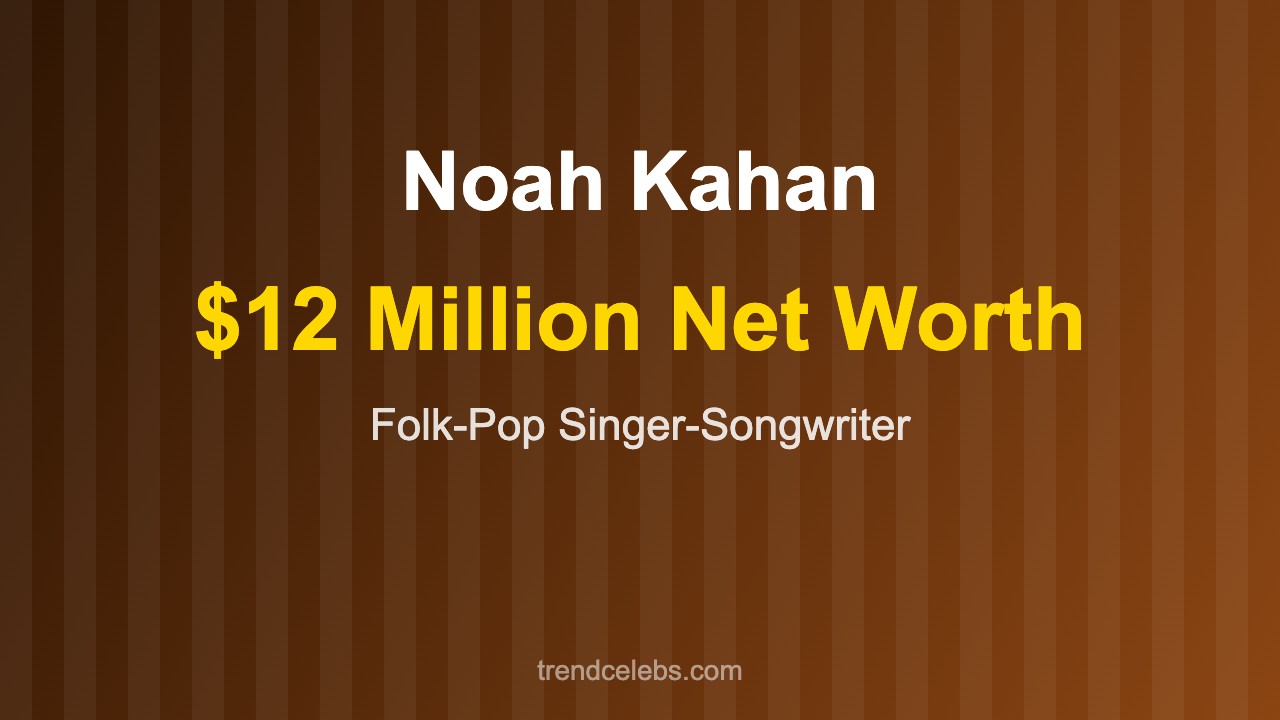 Noah Kahan singer songwriter biography 2026