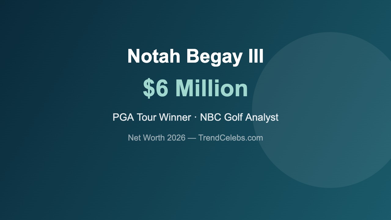 Notah Begay III net worth 2026