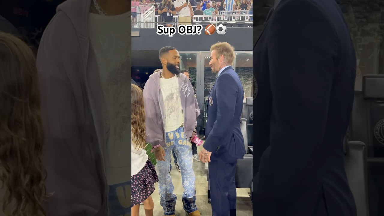 Odell Beckham Jr crossover Beckham soccer