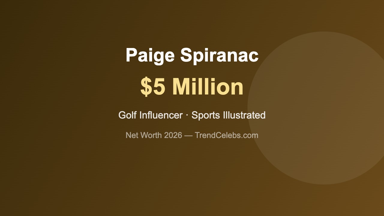 Paige Spiranac net worth 2026