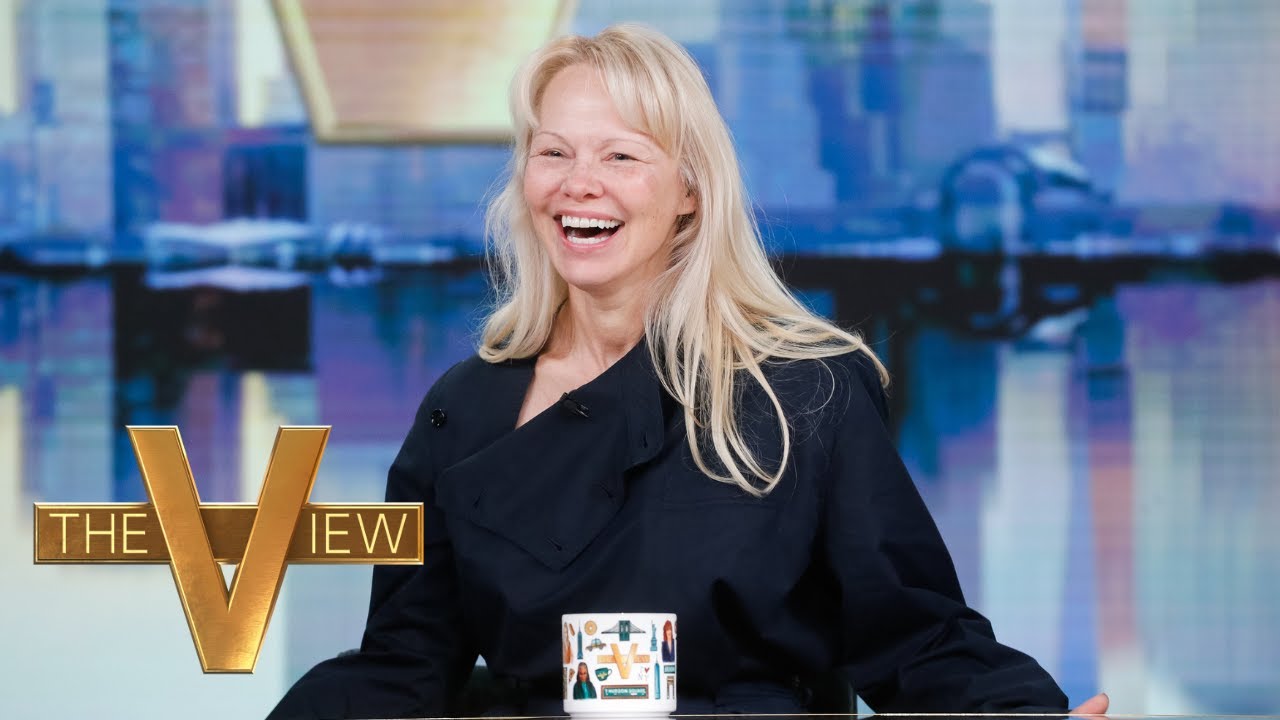 Pamela Anderson press appearance