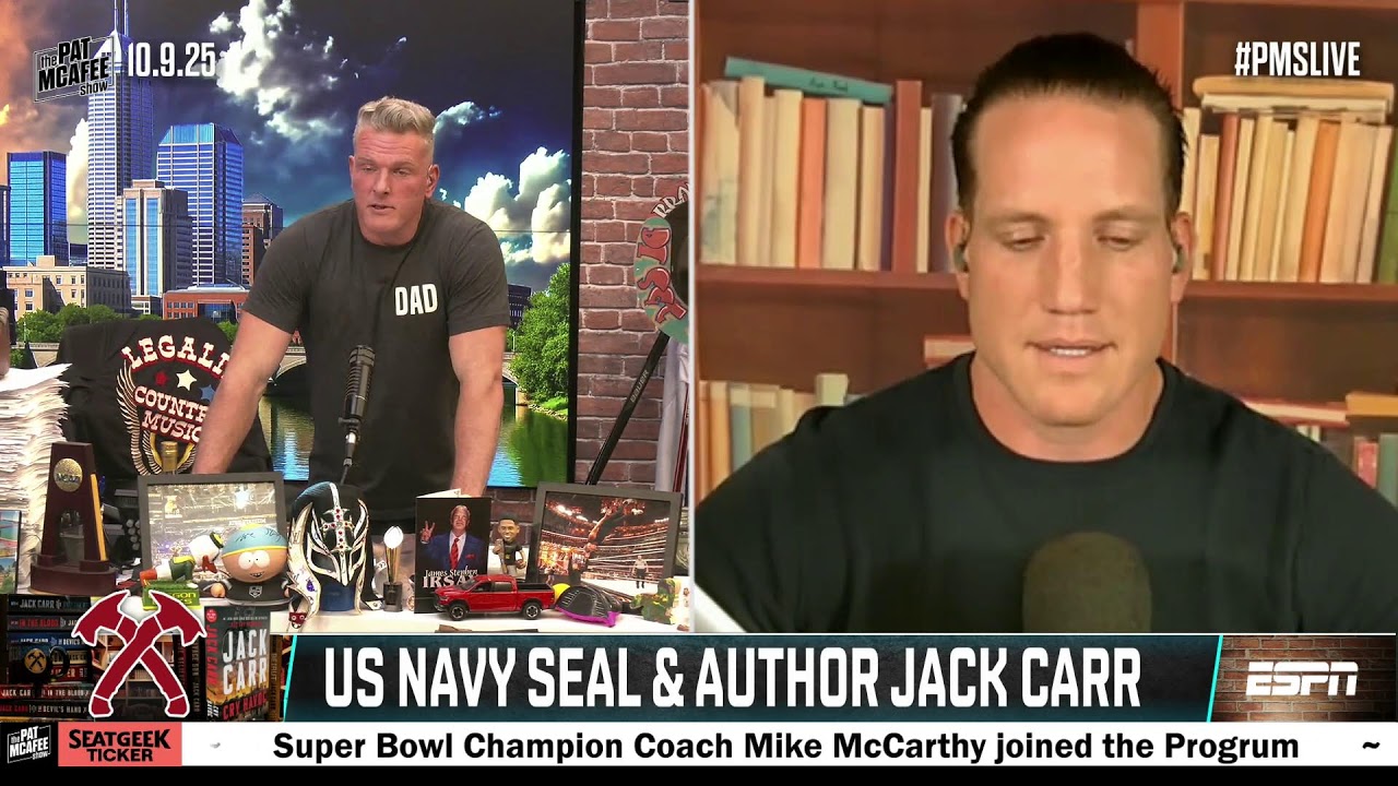 Pat McAfee Show live broadcast