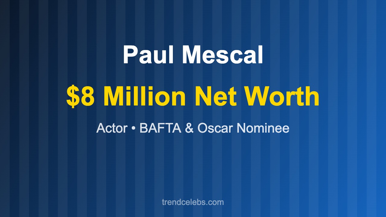 Paul Mescal Irish actor biography and career timeline