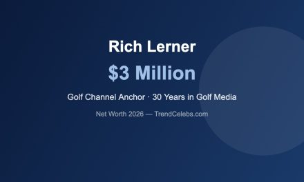 Rich Lerner Net Worth 2026: Golf Channel’s Anchor for Three Decades