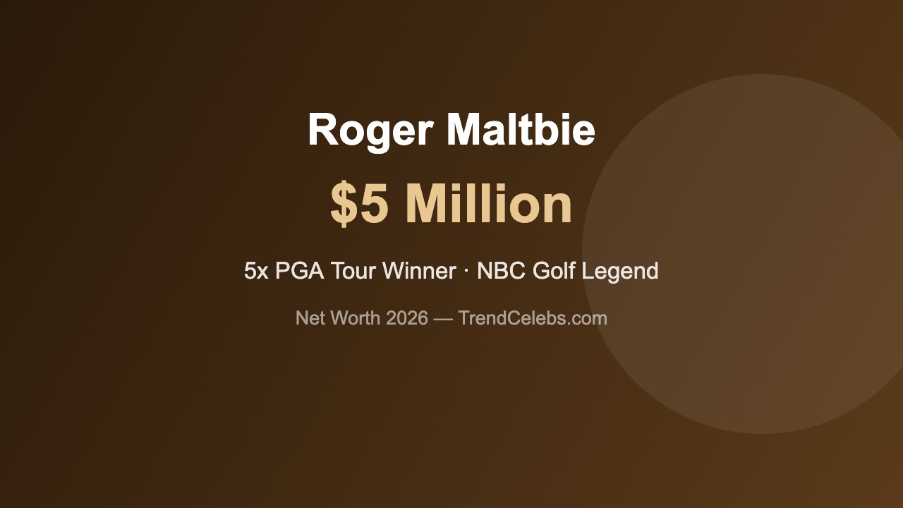 Roger Maltbie net worth 2026