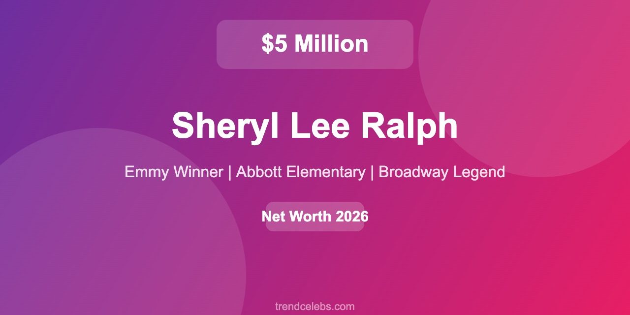 Sheryl Lee Ralph Net Worth 2026: The 40-Year Journey to Emmy Glory