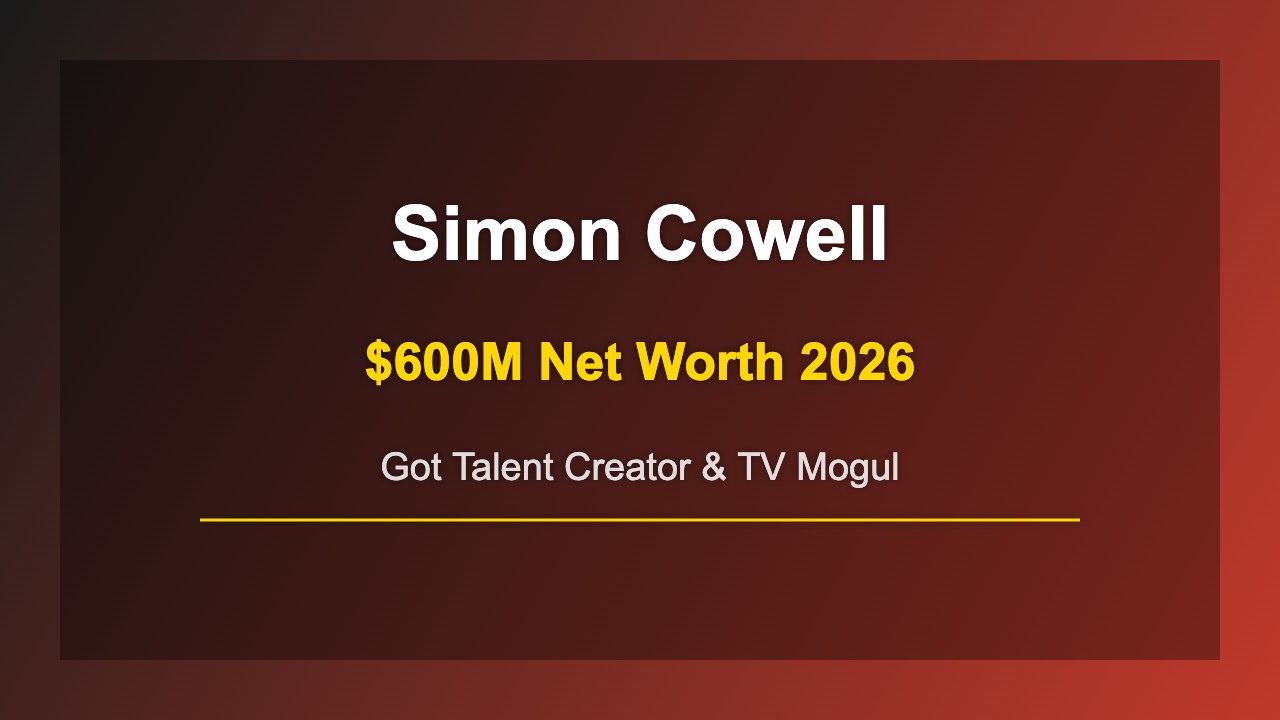 Simon Cowell creator of Got Talent franchise and music industry judge