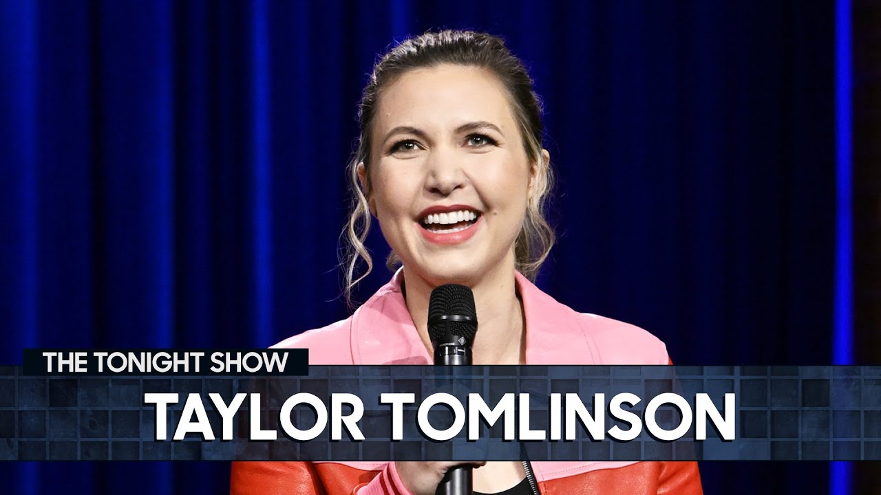 Taylor Tomlinson performing on The Tonight Show