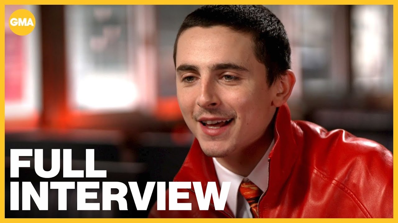 Timothée Chalamet GMA interview