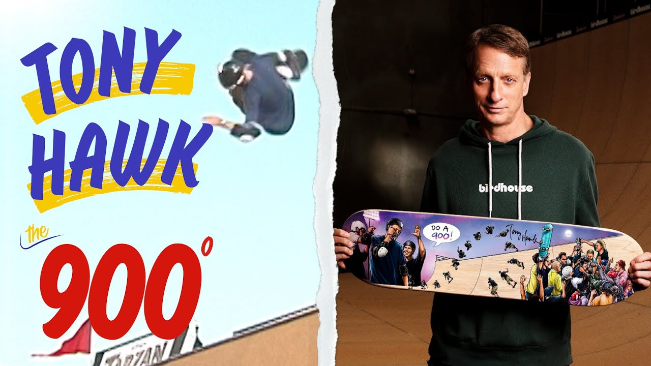 Tony Hawk showcasing skills