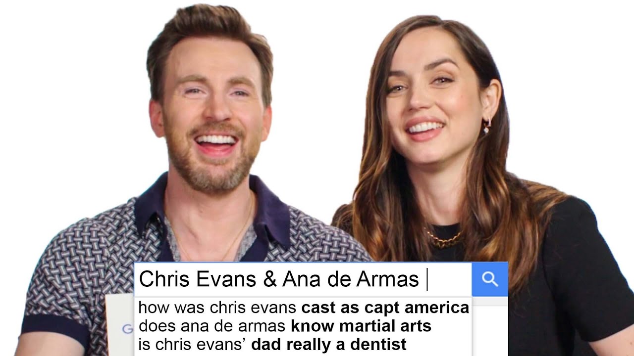 Ana de Armas answers the web most searched questions in WIRED interview with Chris Evans
