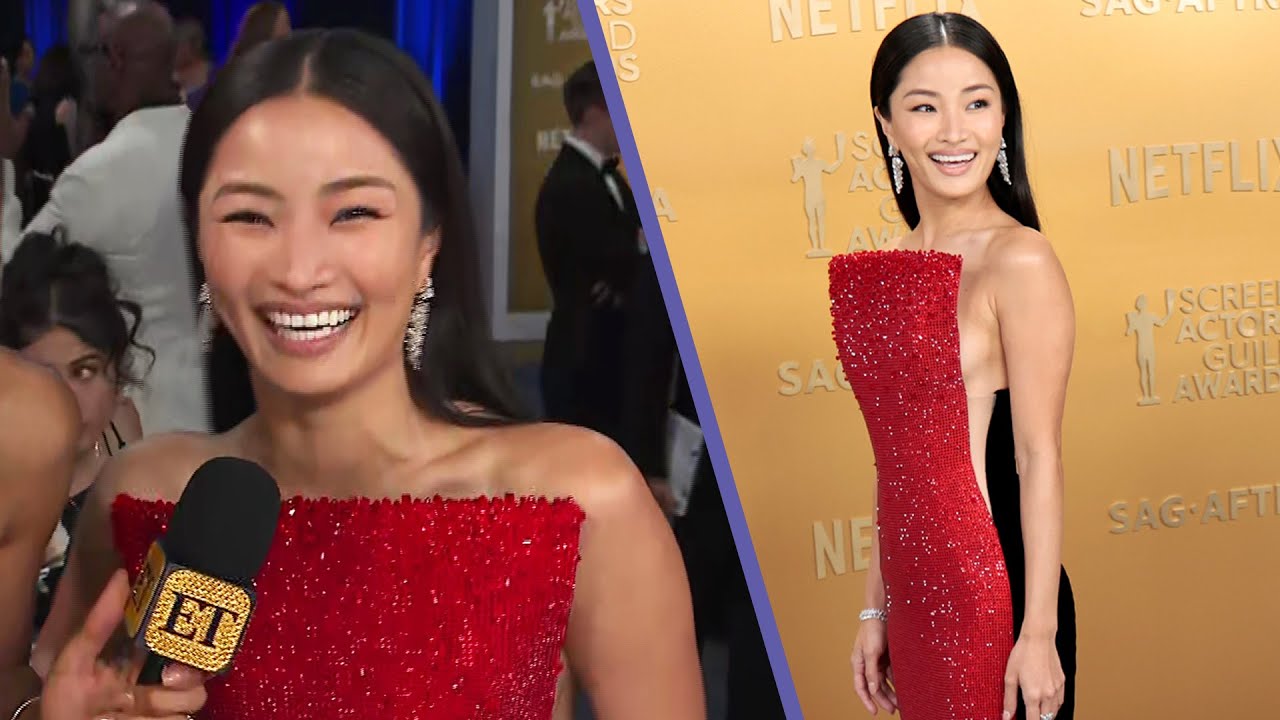Anna Sawai red awards season Shogun 2025